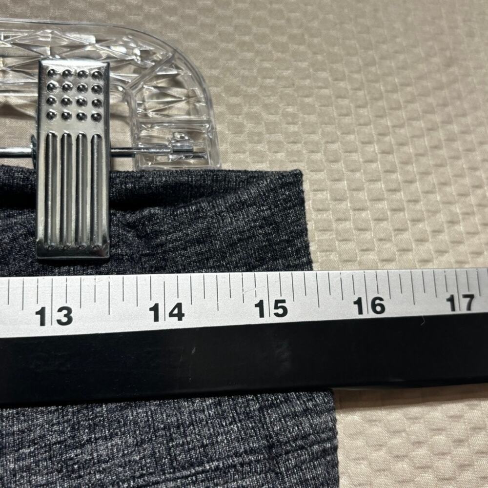 Athleta Venice High Rise Jogger Size Medium Heather Gray Stretch Zip Pockets - Picture 5 of 11